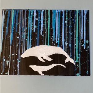 Acrylic painting inspired by Marc Allante